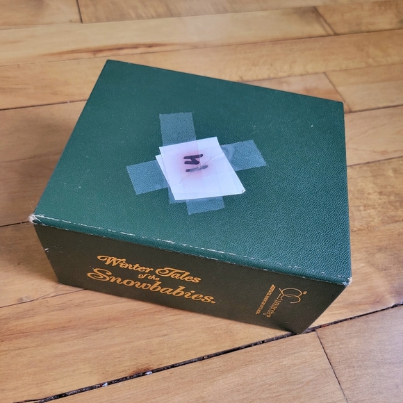 Vintage Department 56 Winter Tales "Now I Lay Me Down to Sleep" Snowbaby - Picture 8 of 8